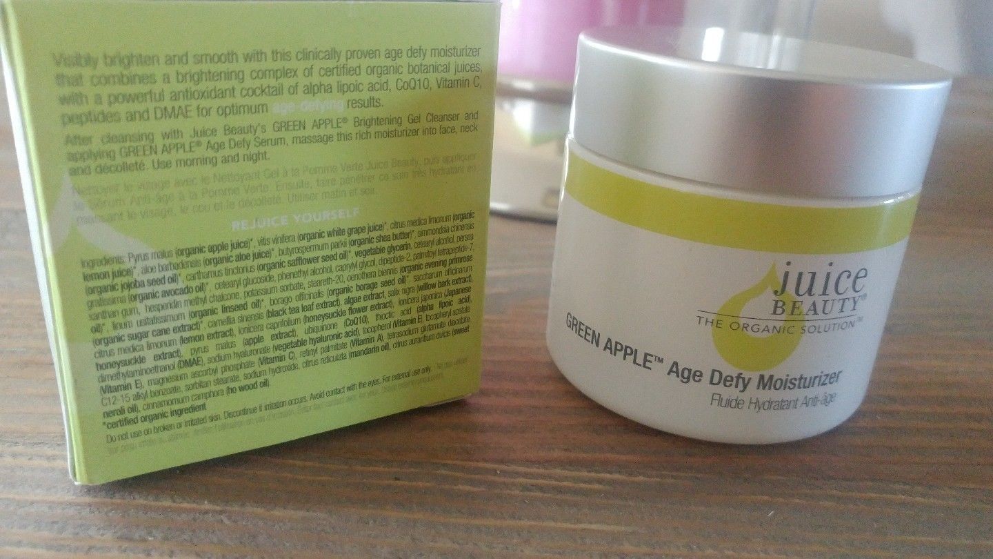 Juice Beauty Natural Green Apple Age Defy Moisturizer Full Size