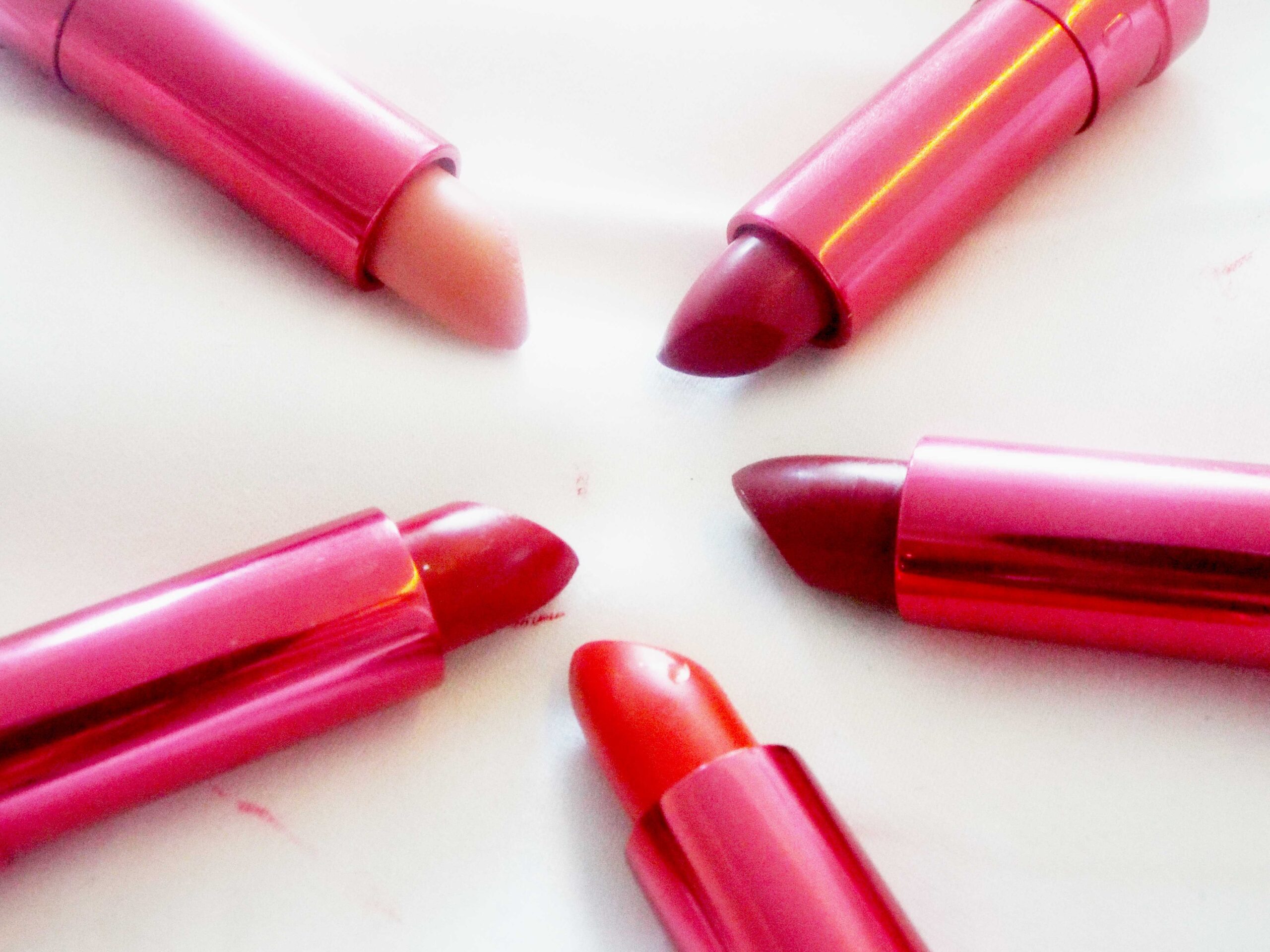 100 Percent Pure Lipsticks review