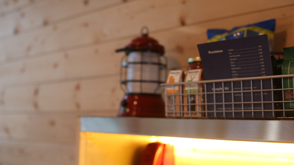 getaway house snacks