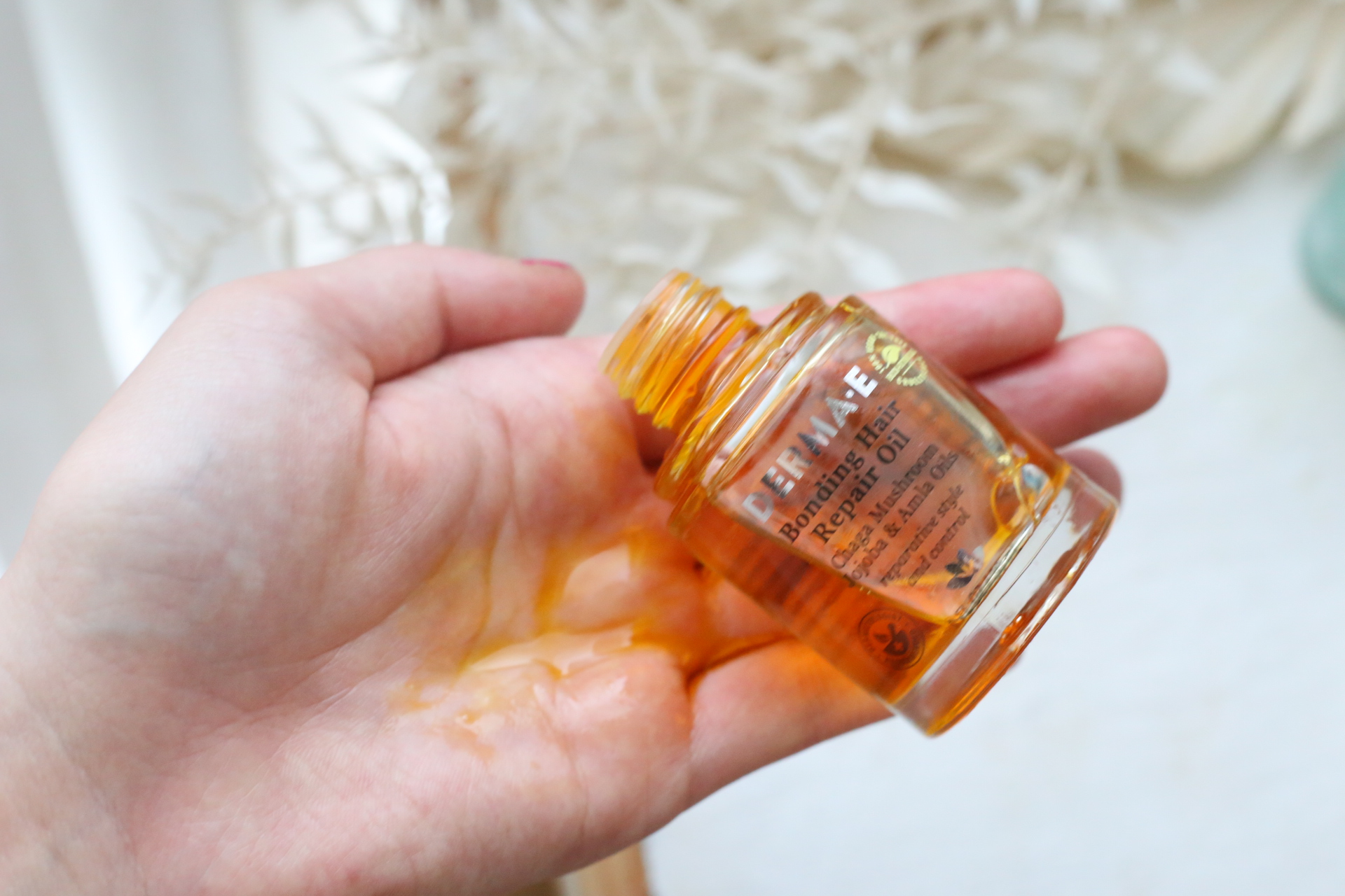 Derma e bonding hair repair oil