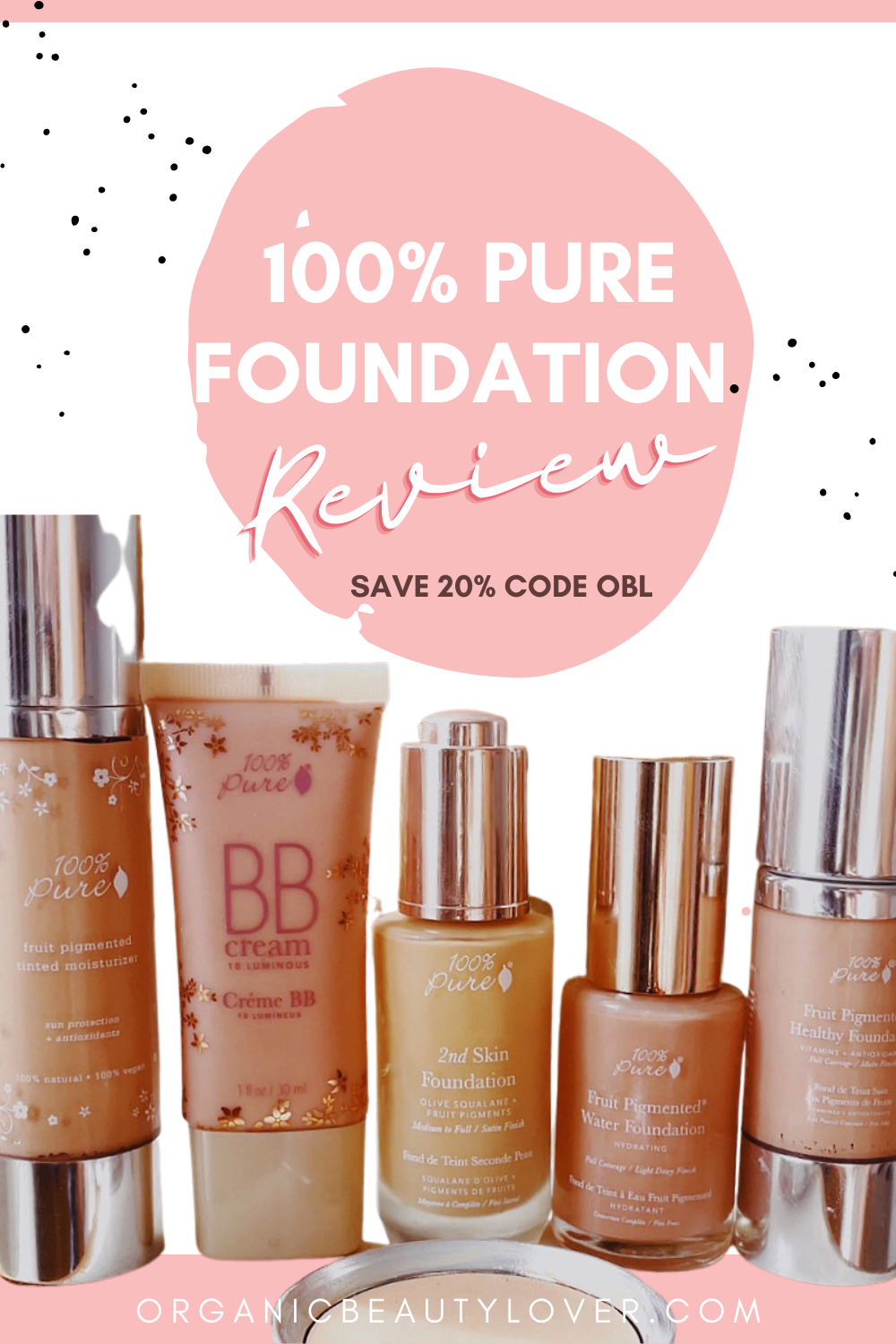 100 percent pure foundation review