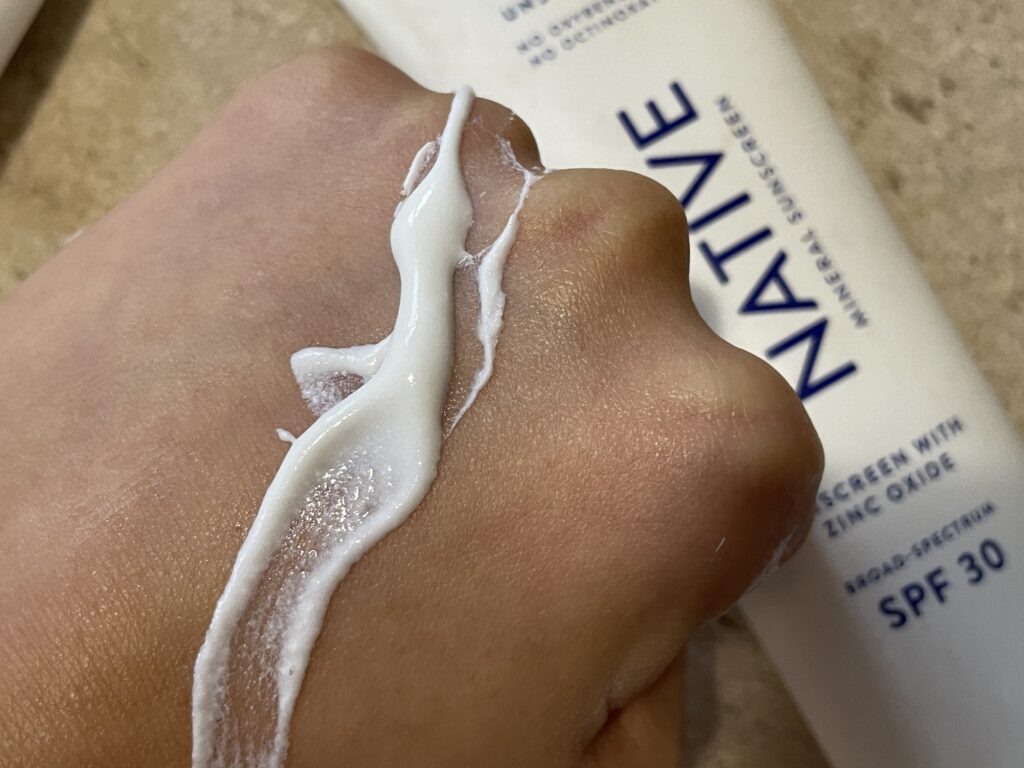native sunblock reviews