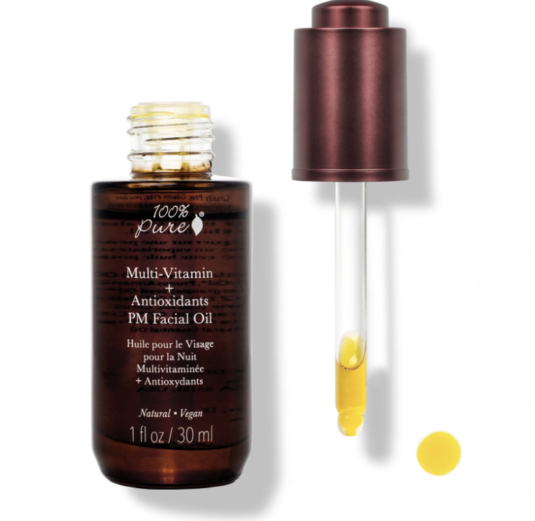 100% Pure Multi Vitamin Antioxidants PM Facial Oil