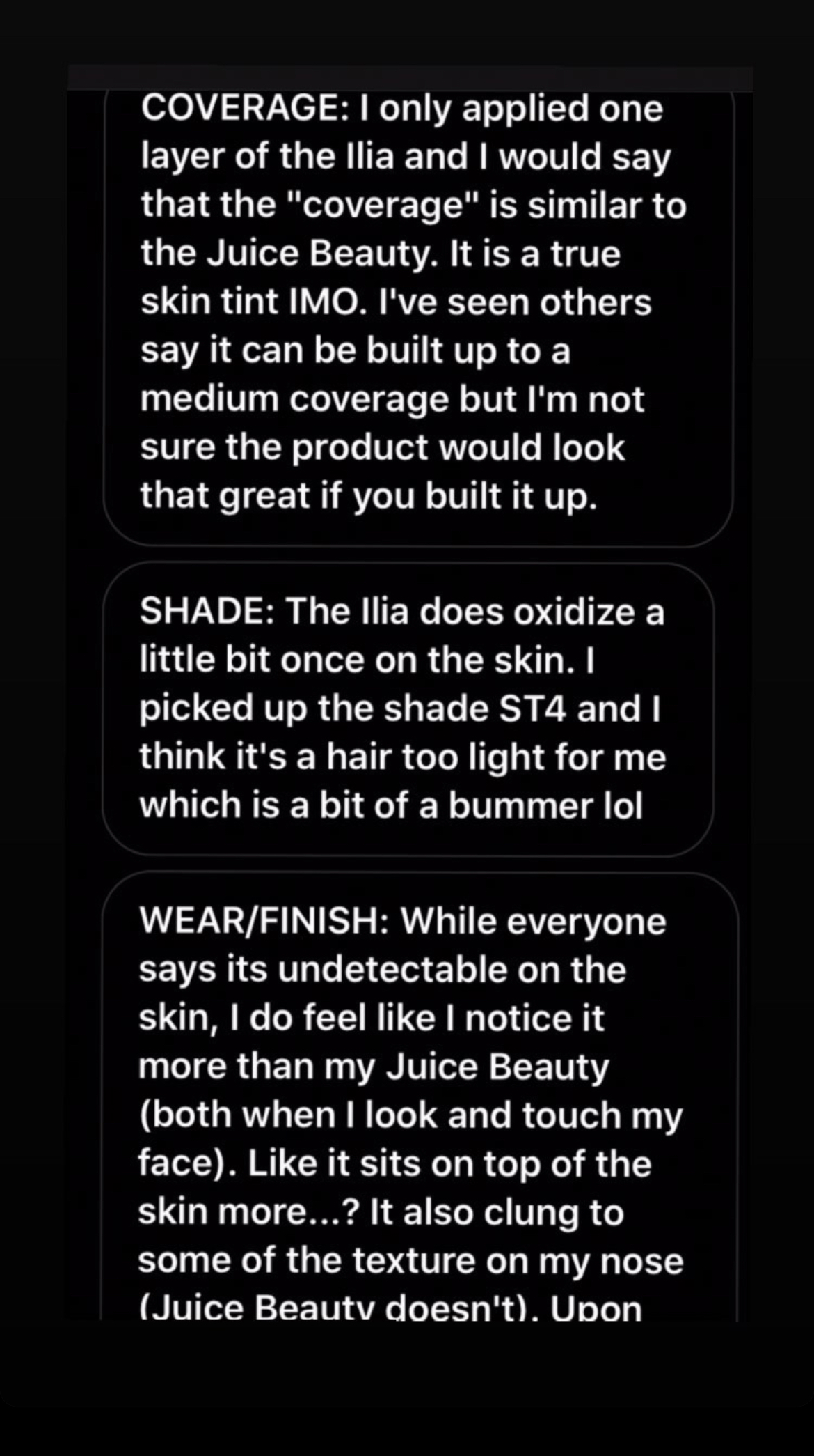 ILIA Super Serum Skin Tint review