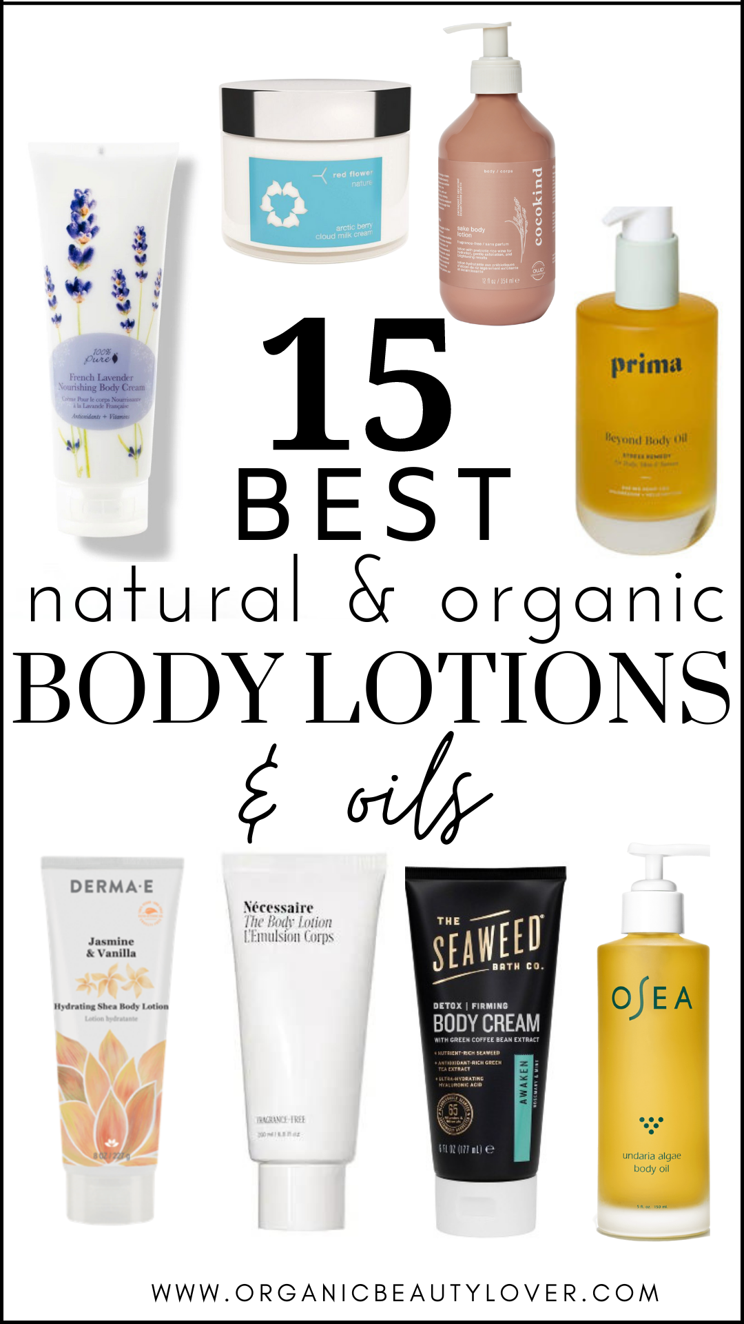 15 Natural Body Lotions and Oils in 2023 - Beauty Lover