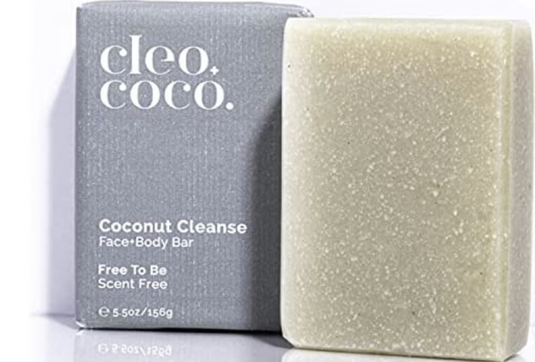 Cleo & Coco Coconut Cleanse Face Body Bar