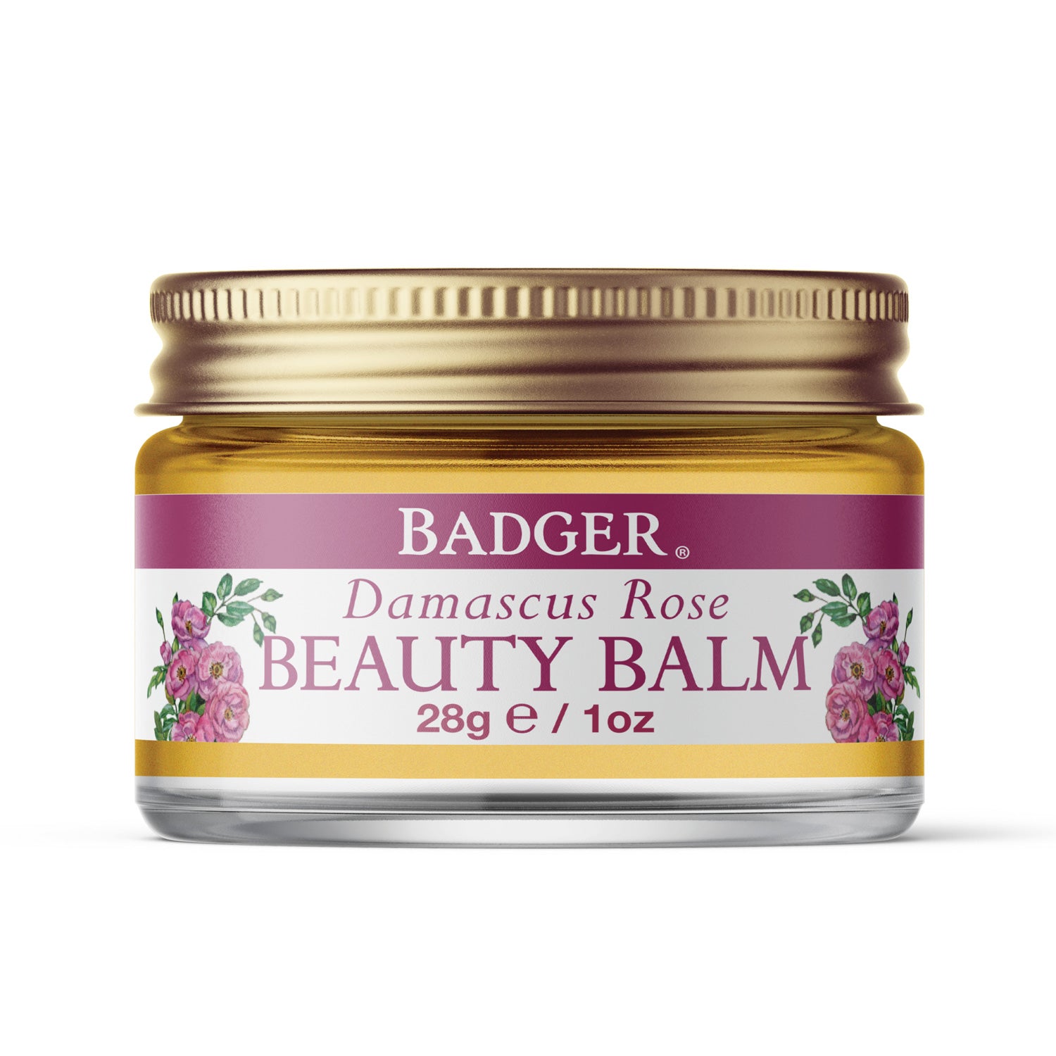 Badger Damascus Rose Balm
