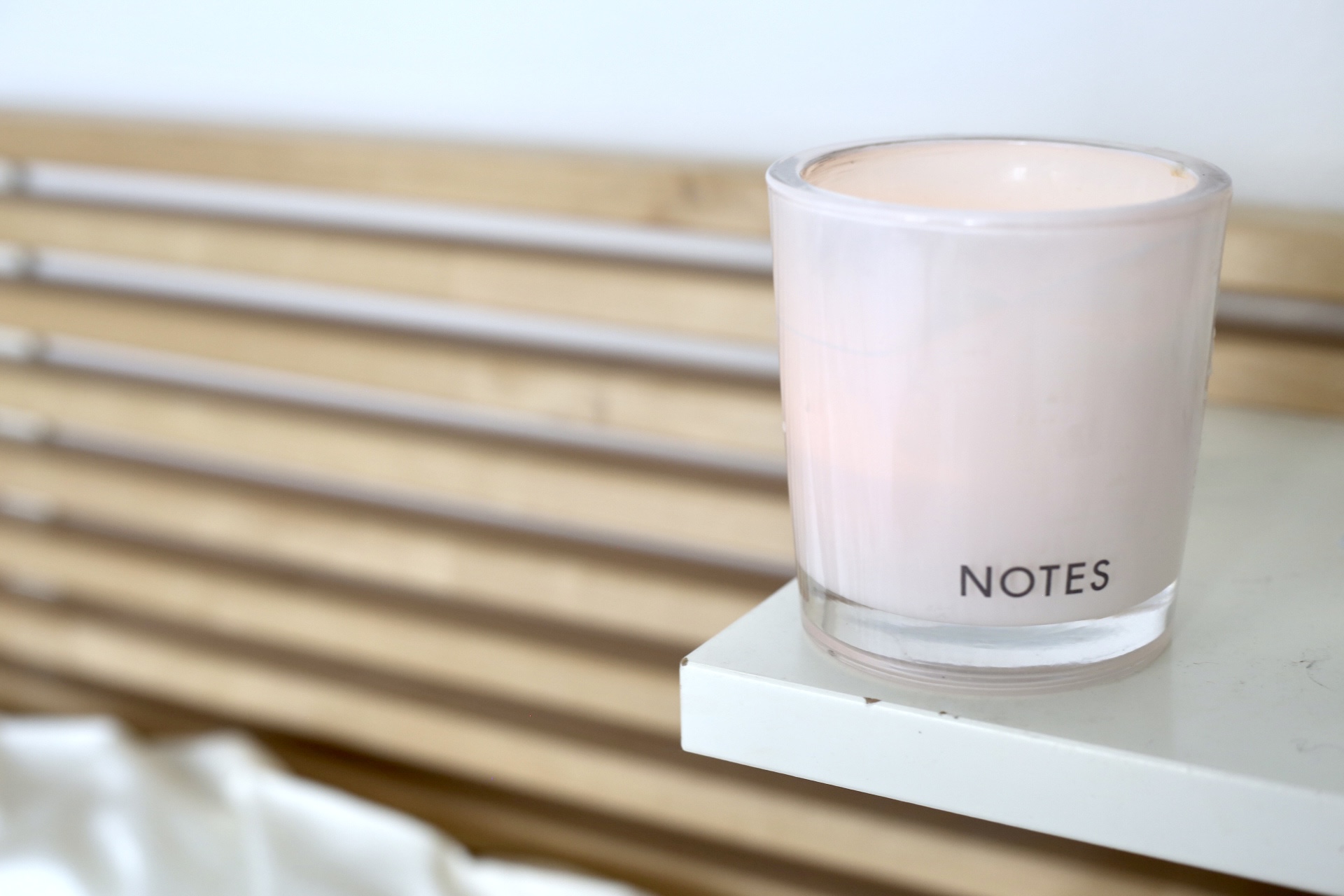 Notes candle