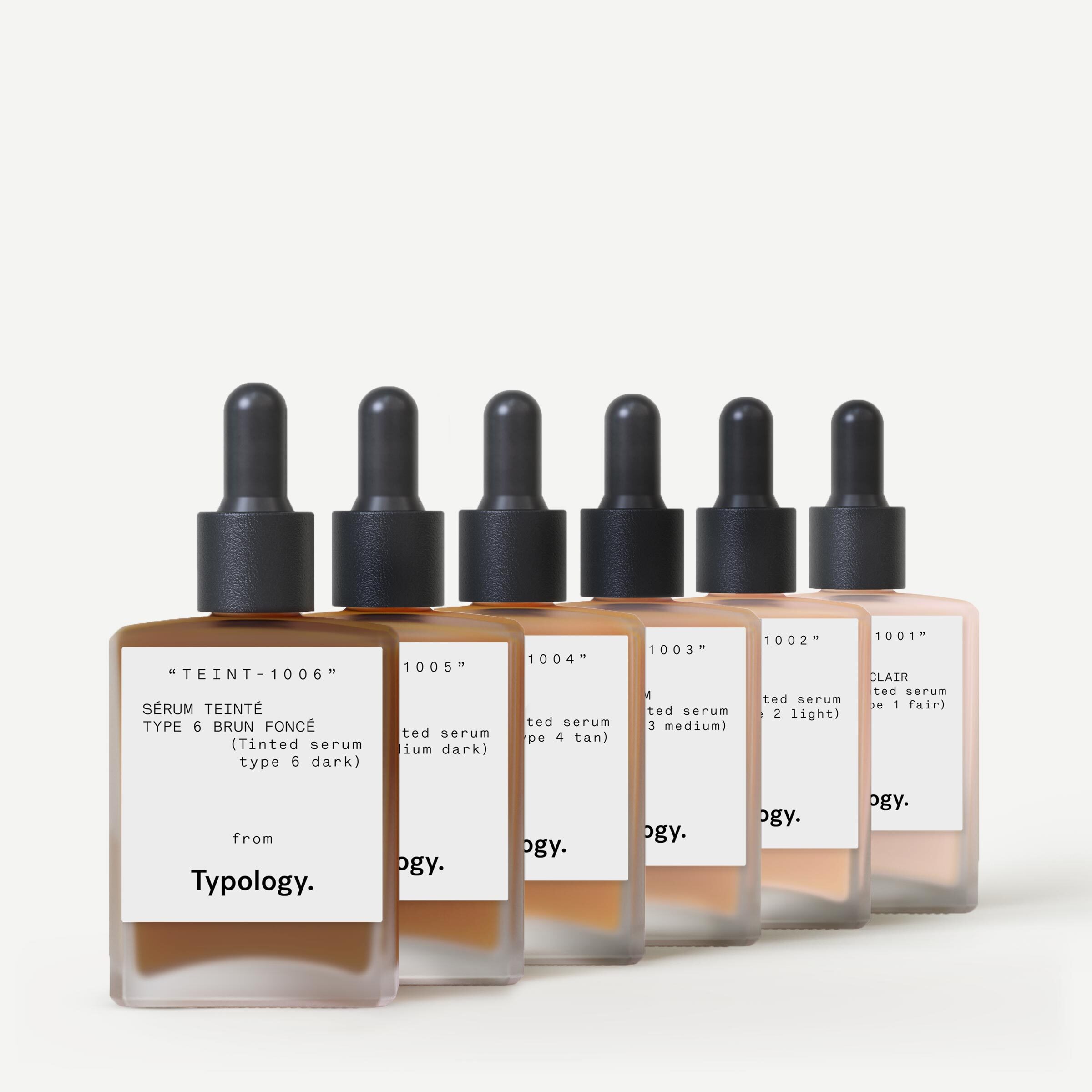 Typology tinted serum