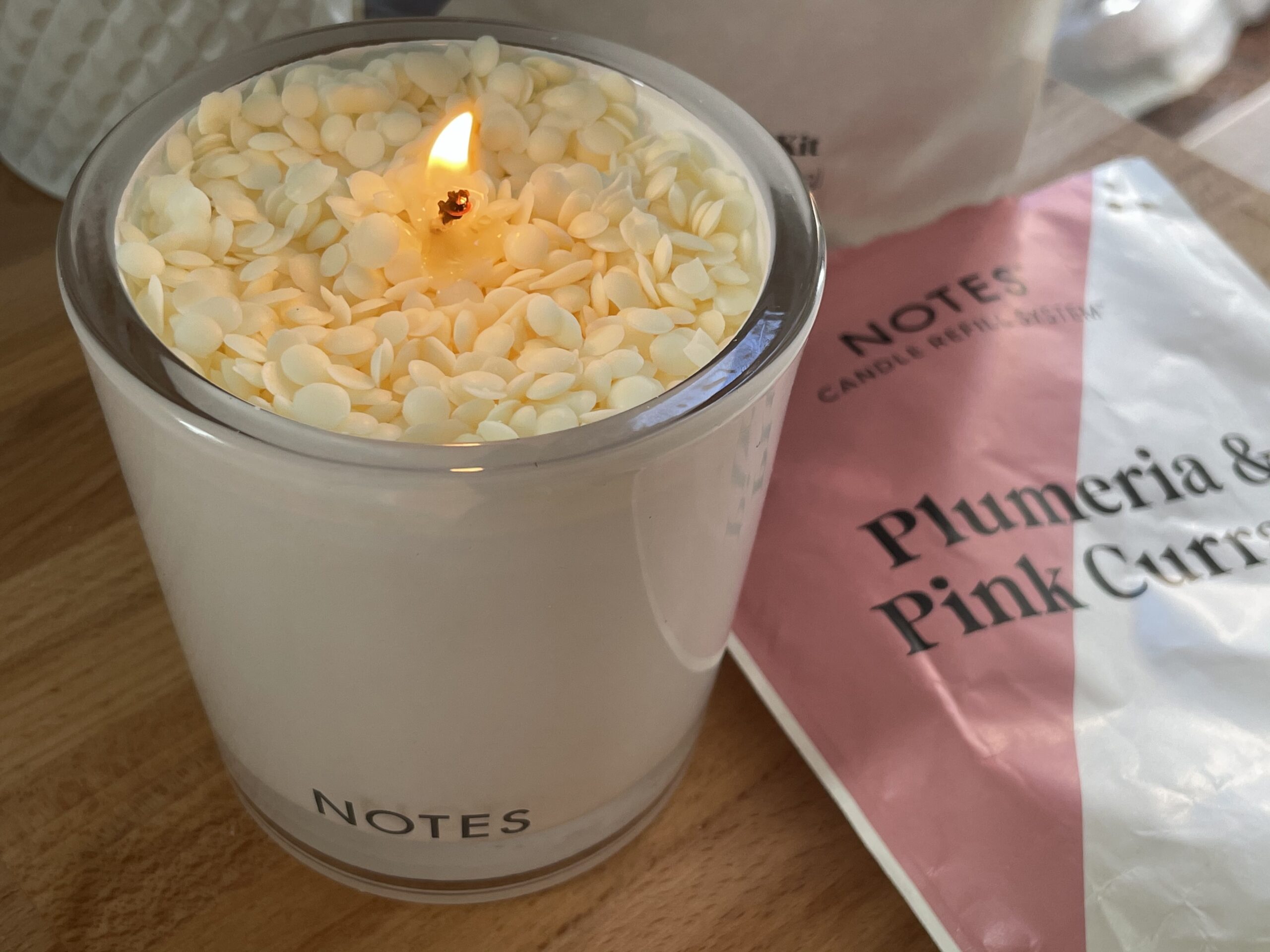 Notes candle refill