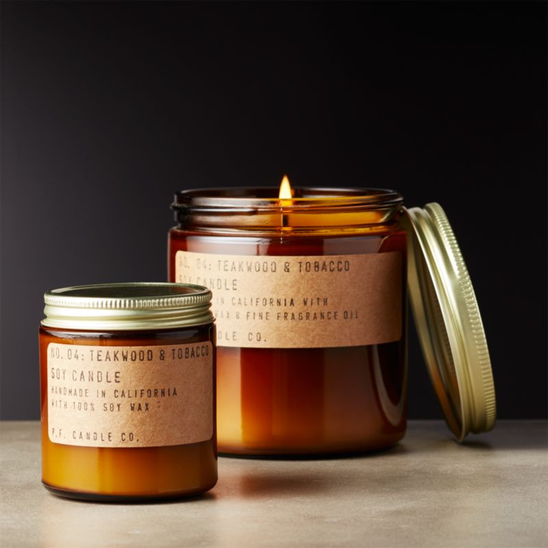 P f candle teakwood