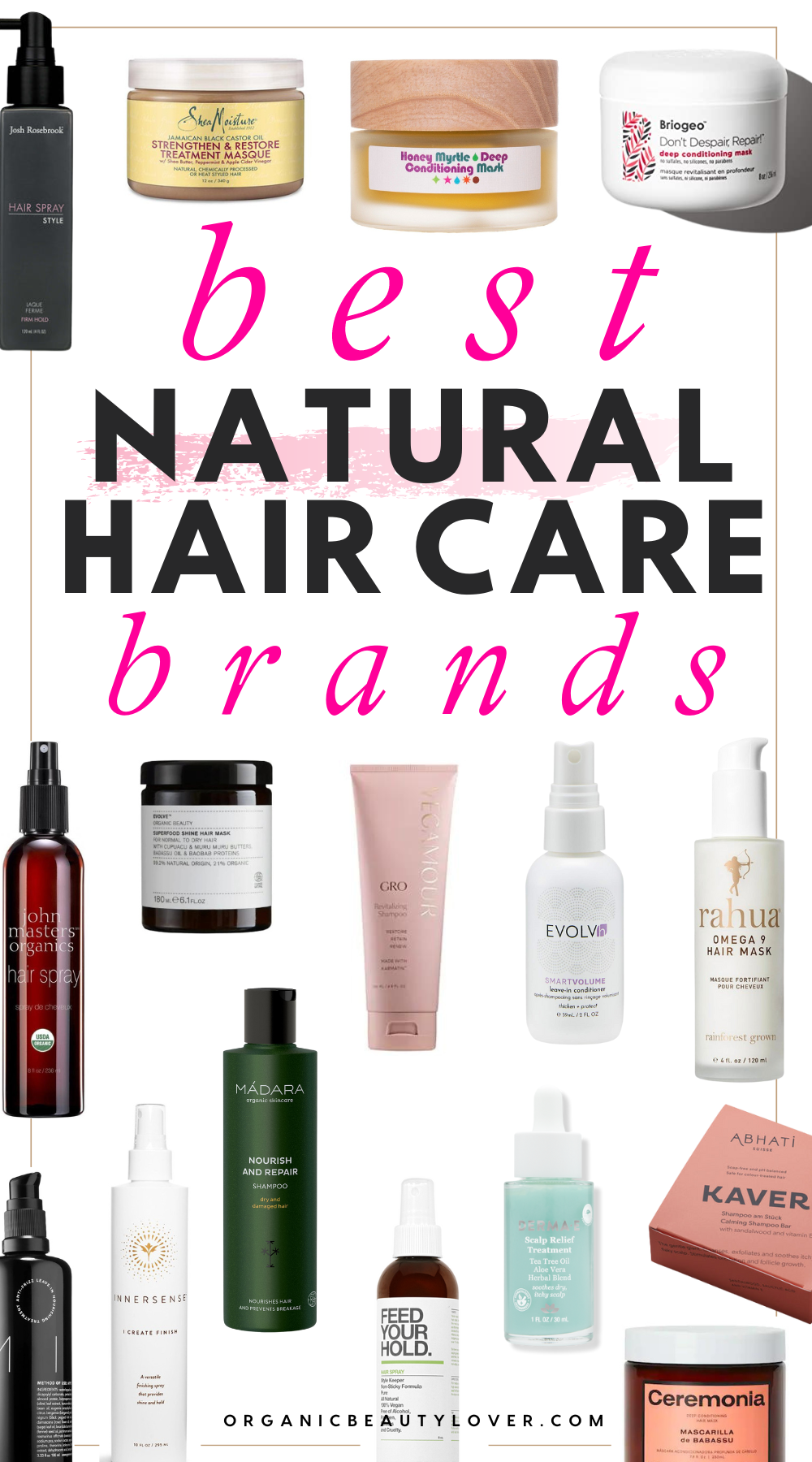 50 Best Organic Hair Care Brands in 2023 – ORGANIC BEAUTY LOVER
