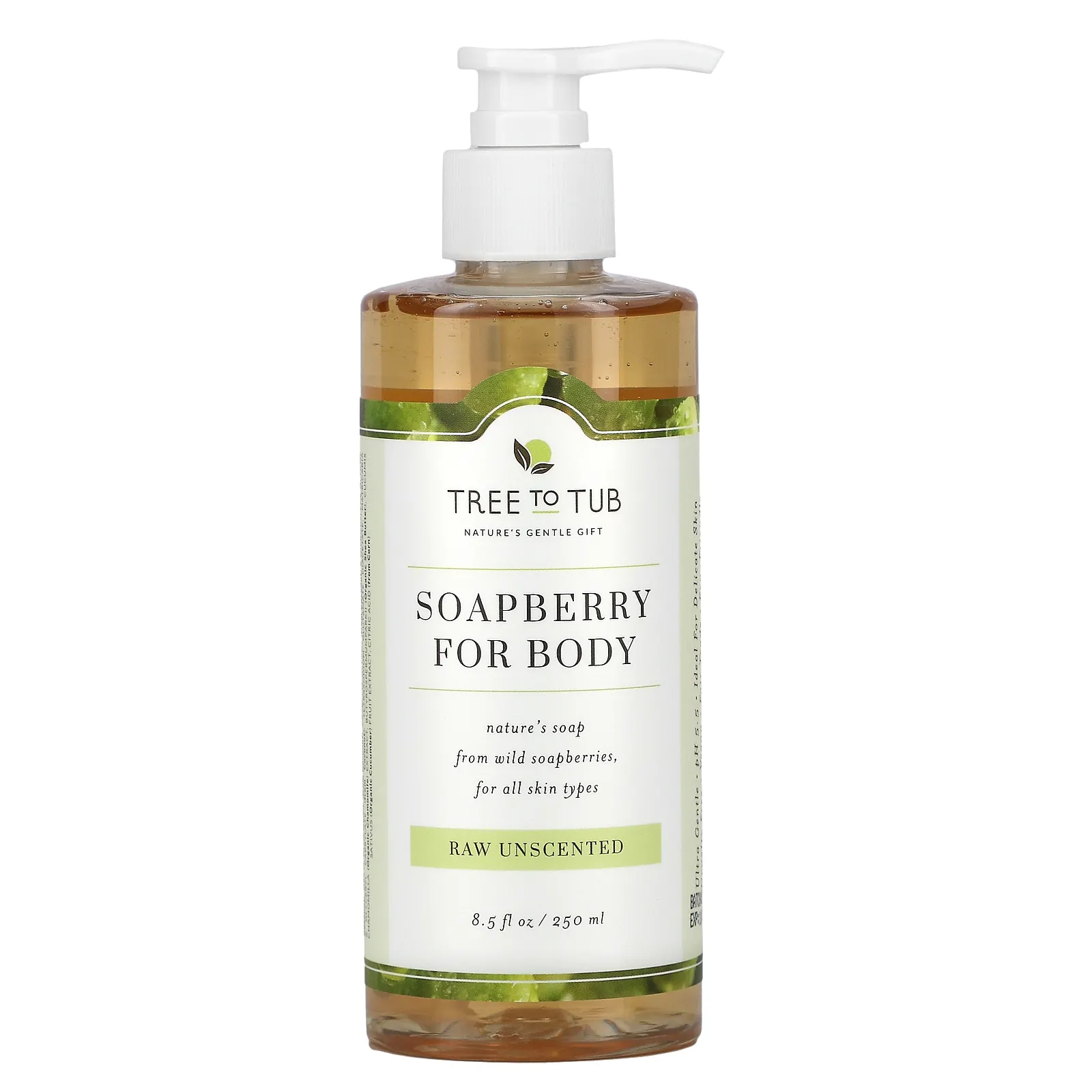 Tree to tub body wash