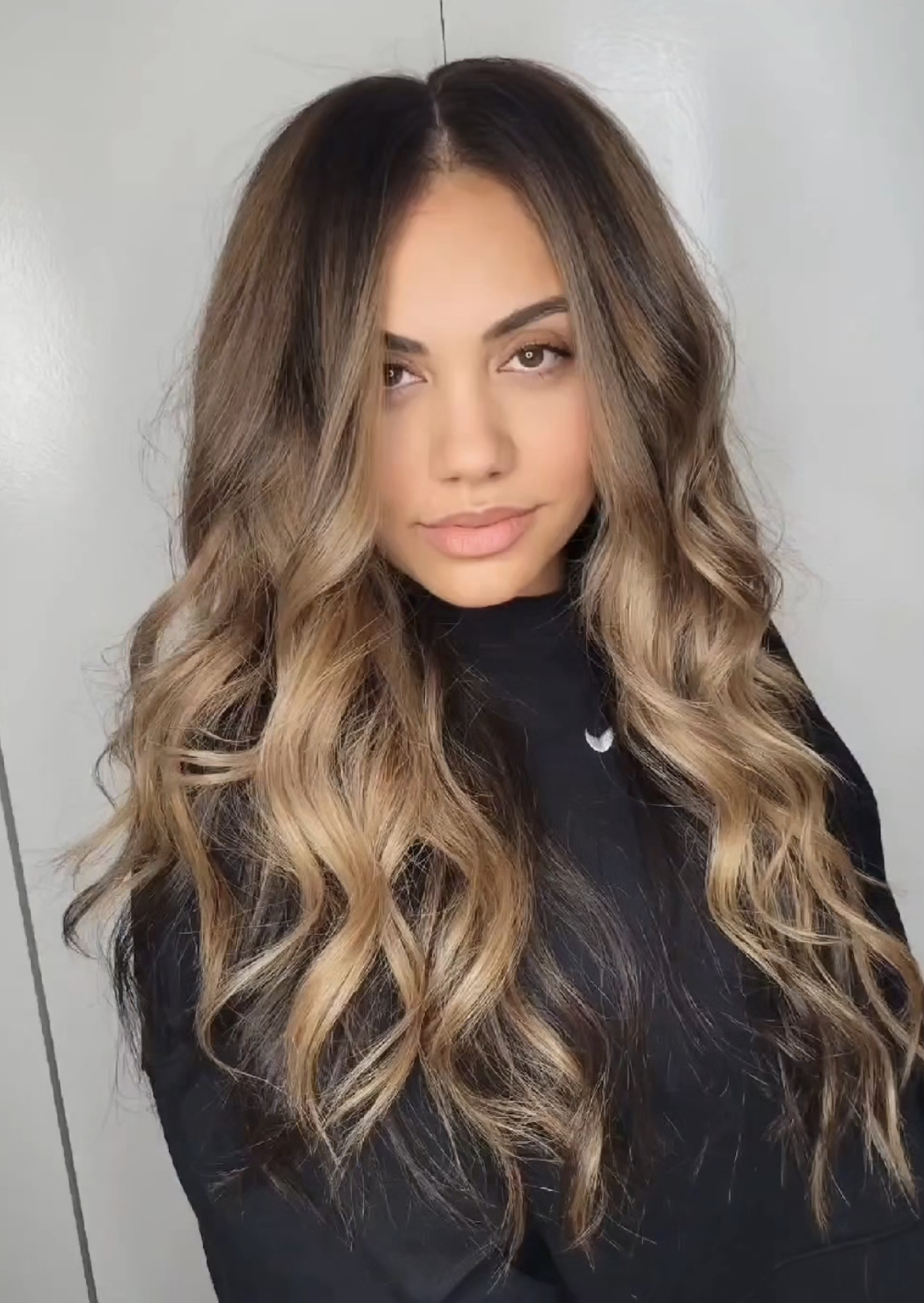Long hairstyle balayage
