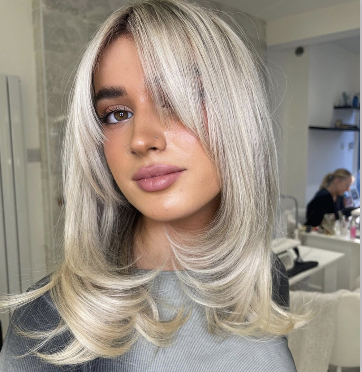 Long haircut