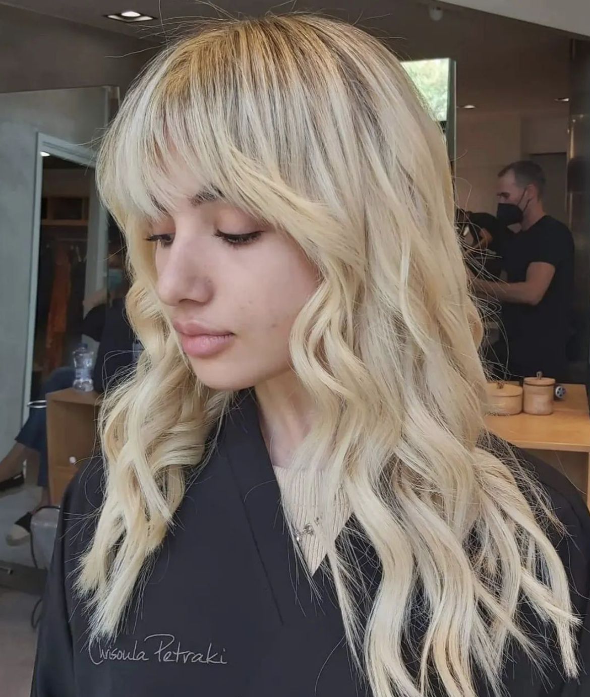 Long Beach waves hairstyle