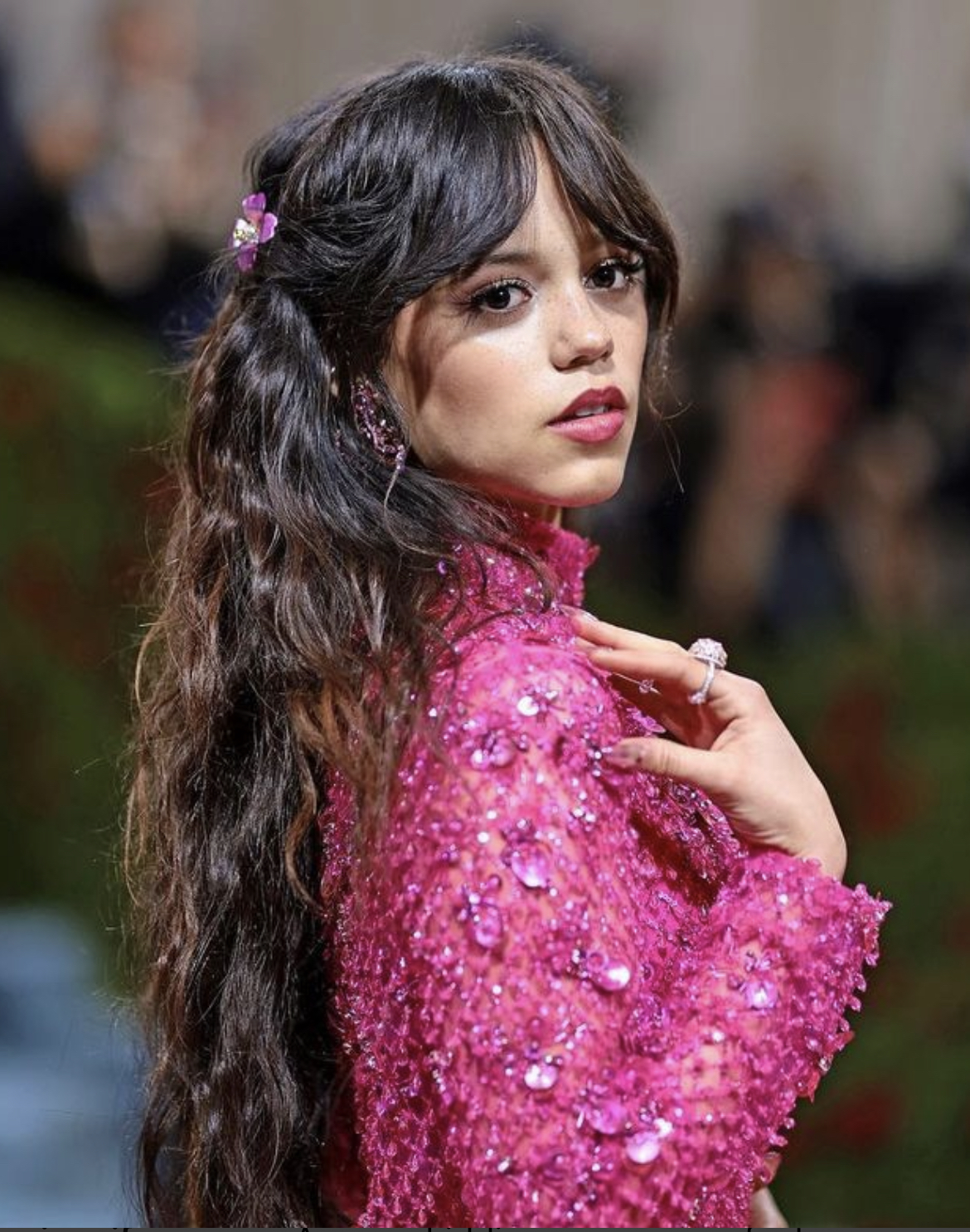 long wavy hairstyle