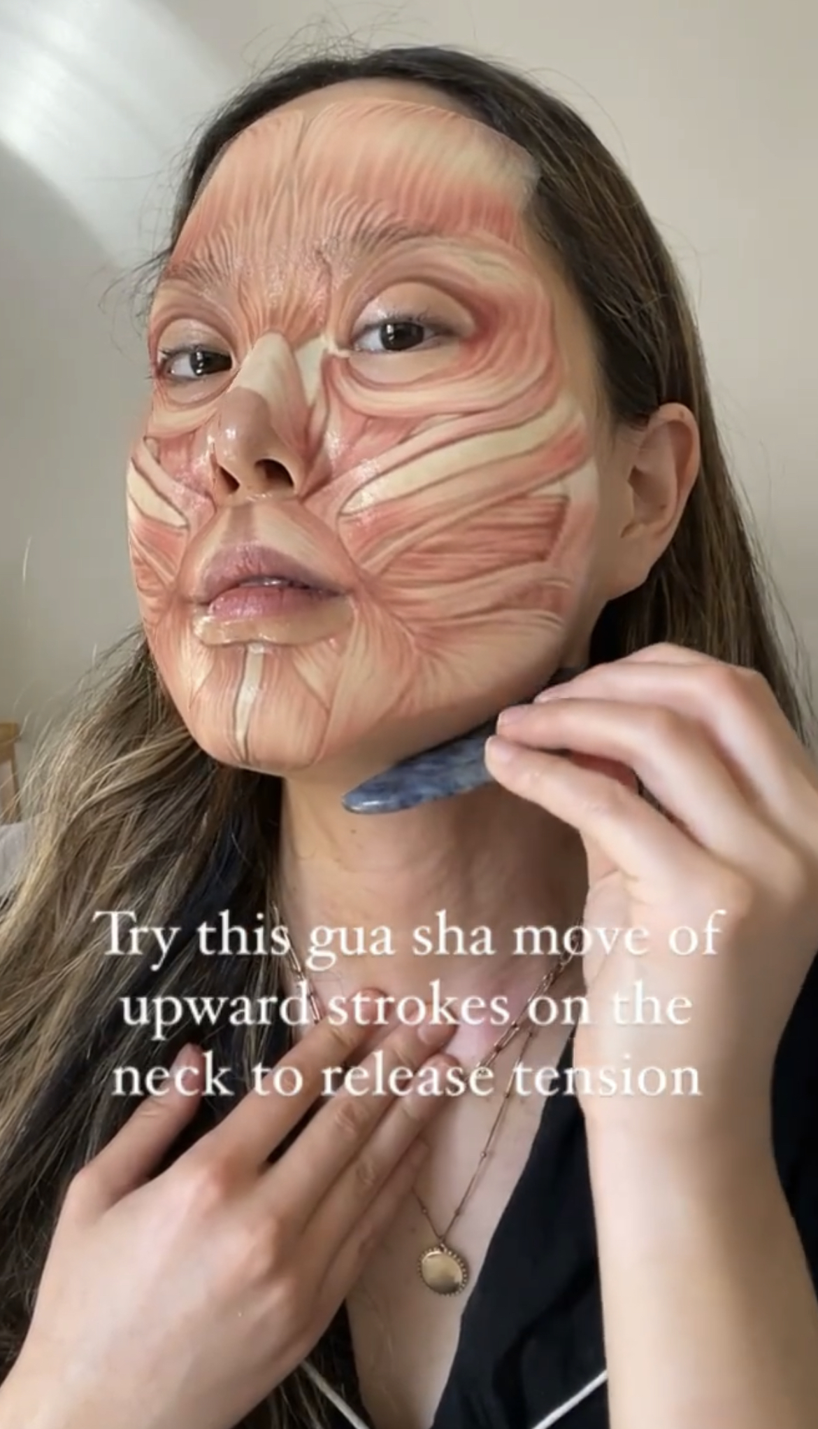 Gua sha for neck