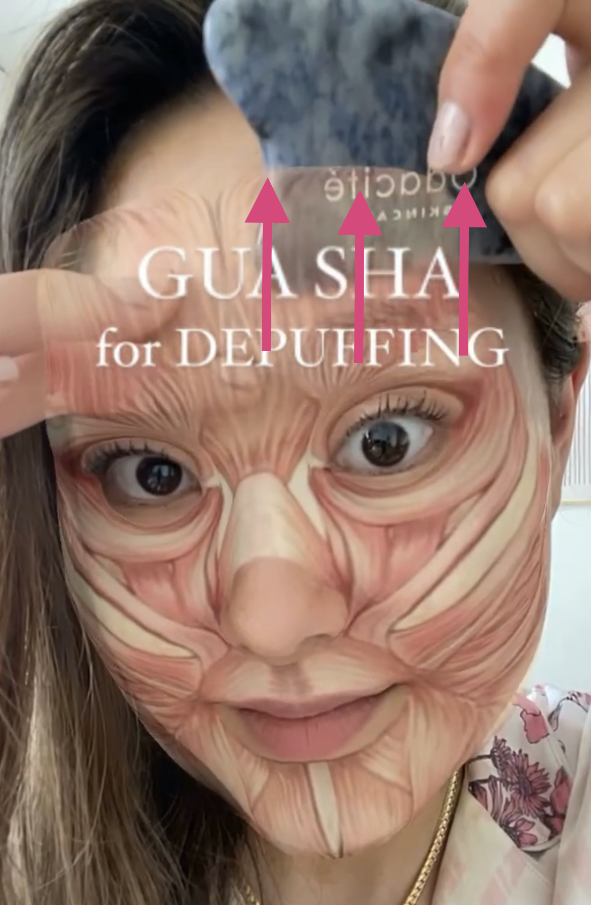 Gua sha for eyes