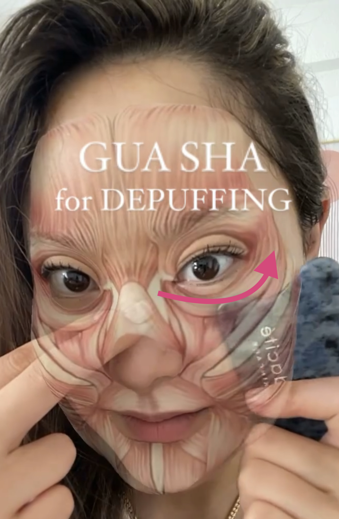 Gua sha for eyes