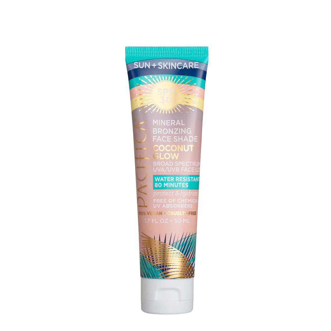 Pacifica Beauty Mineral Bronzing Face Shade Coconut Glow SPF 30