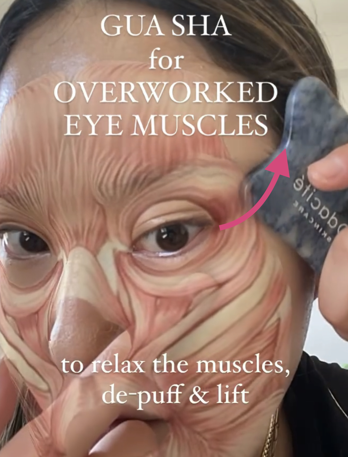 Gua sha for eyes