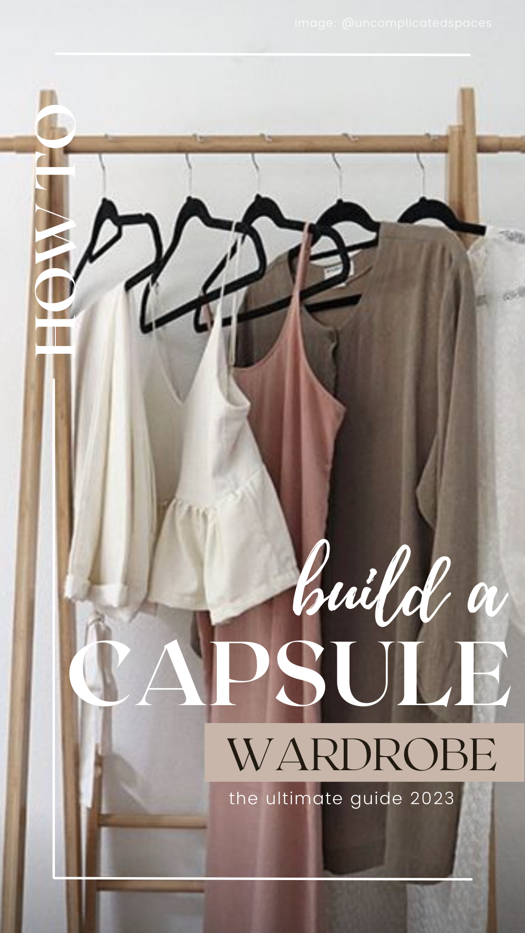 how to build a capsule wardrobe